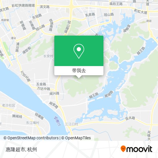 惠隆超市地图