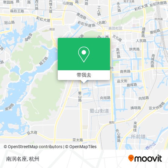 南润名座地图