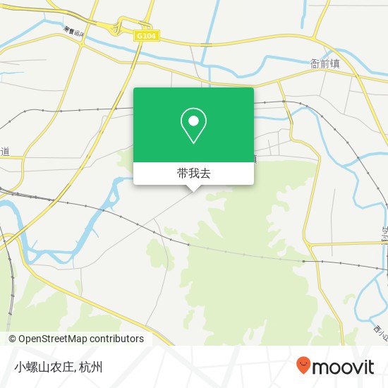 小螺山农庄地图