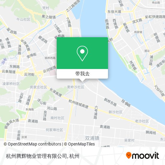 杭州腾辉物业管理有限公司地图