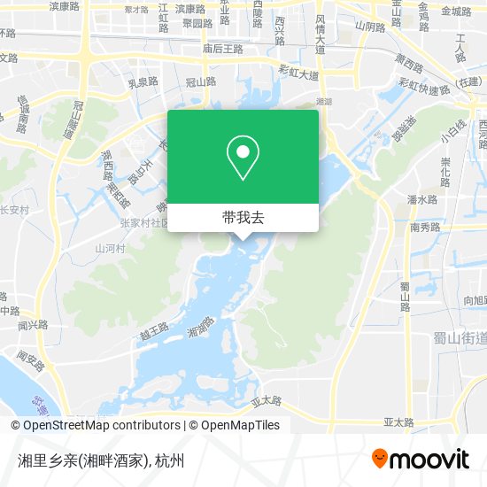 湘里乡亲(湘畔酒家)地图