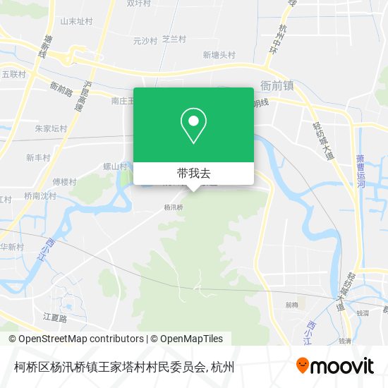 柯桥区杨汛桥镇王家塔村村民委员会地图