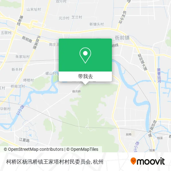 柯桥区杨汛桥镇王家塔村村民委员会地图