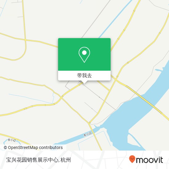 宝兴花园销售展示中心地图