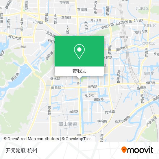 开元翰府地图