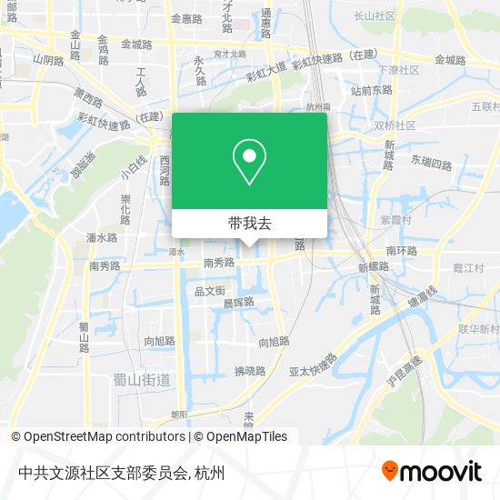 中共文源社区支部委员会地图