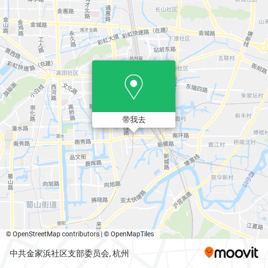 中共金家浜社区支部委员会地图