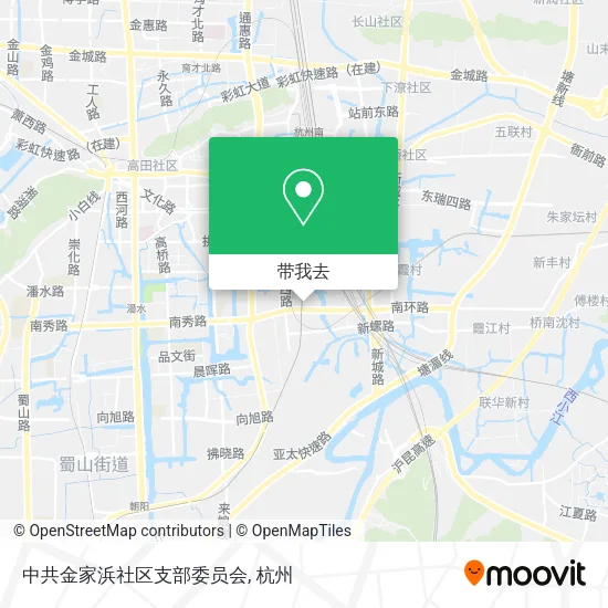 中共金家浜社区支部委员会地图