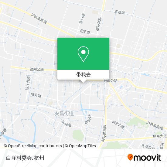 白洋村委会地图