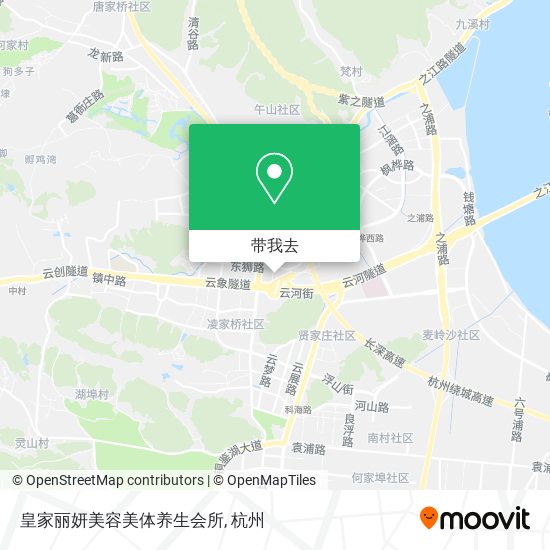 皇家丽妍美容美体养生会所地图