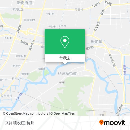 来裕顺农庄地图