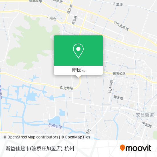新益佳超市(渔桥庄加盟店)地图