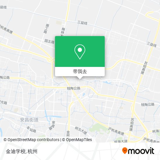 金迪学校地图