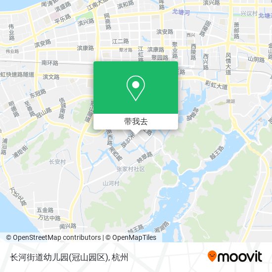 长河街道幼儿园(冠山园区)地图