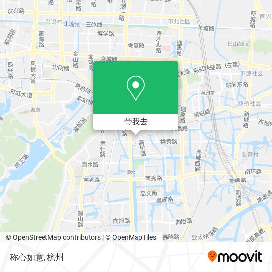 称心如意地图