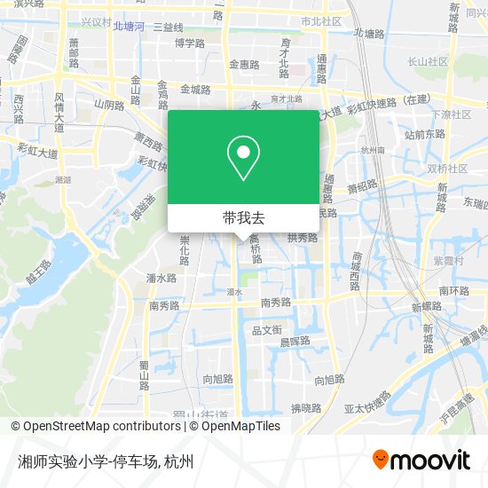 湘师实验小学-停车场地图