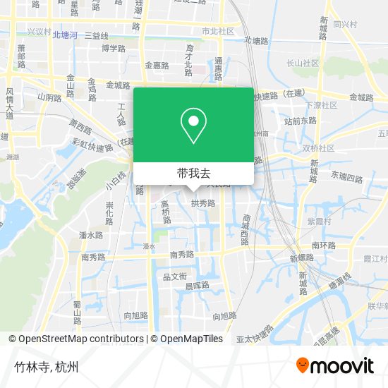 竹林寺地图