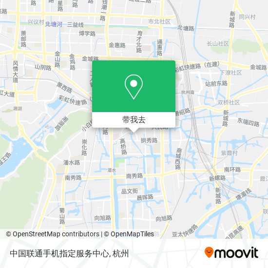 中国联通手机指定服务中心地图