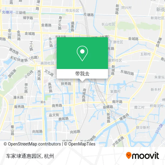 车家埭通惠园区地图