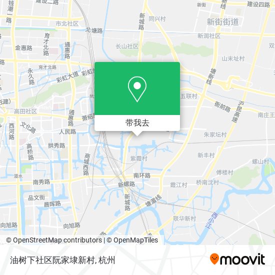 油树下社区阮家埭新村地图