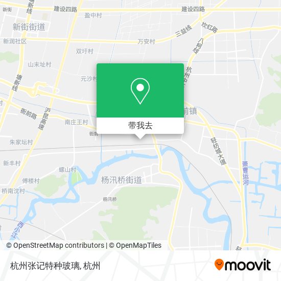 杭州张记特种玻璃地图