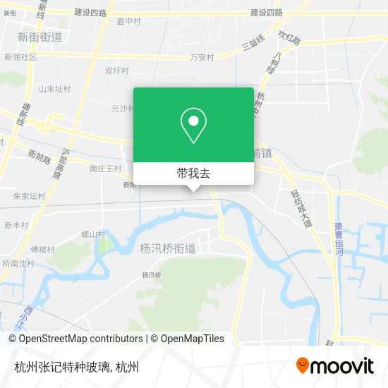杭州张记特种玻璃地图