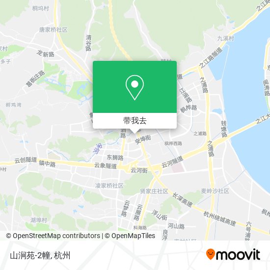 山涧苑-2幢地图