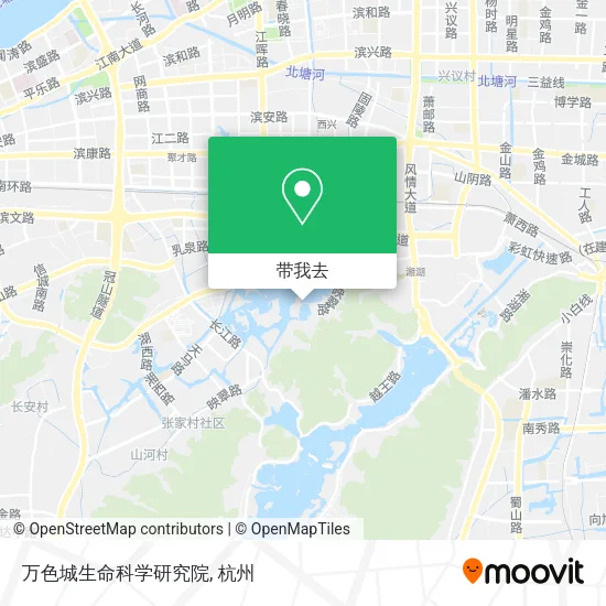 万色城生命科学研究院地图
