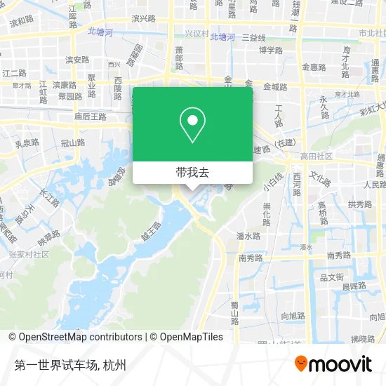 第一世界试车场地图