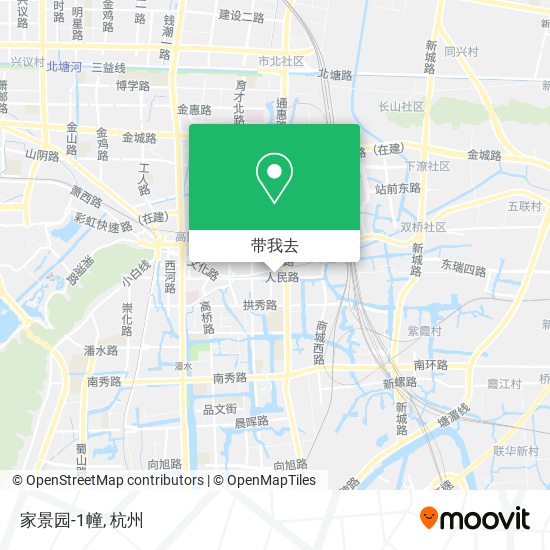 家景园-1幢地图