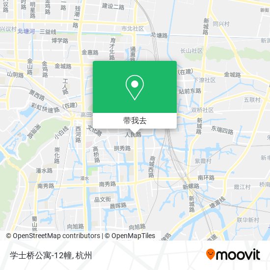 学士桥公寓-12幢地图