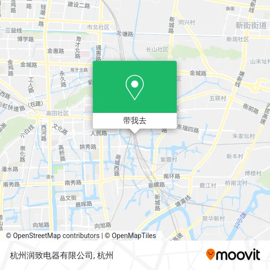 杭州润致电器有限公司地图