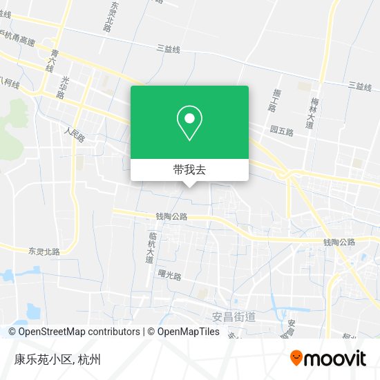 康乐苑小区地图