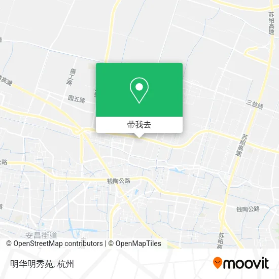 明华明秀苑地图