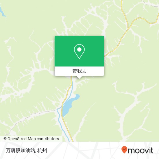 万唐段加油站地图