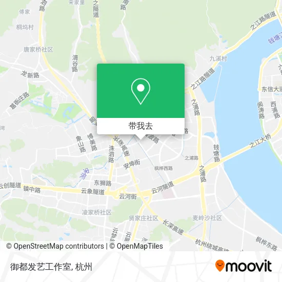御都发艺工作室地图
