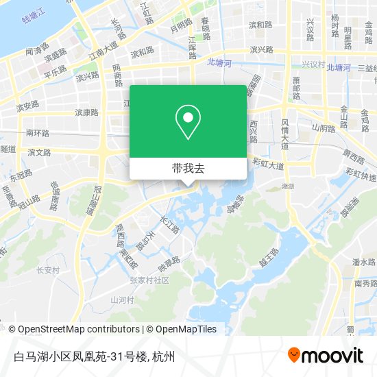 白马湖小区凤凰苑-31号楼地图
