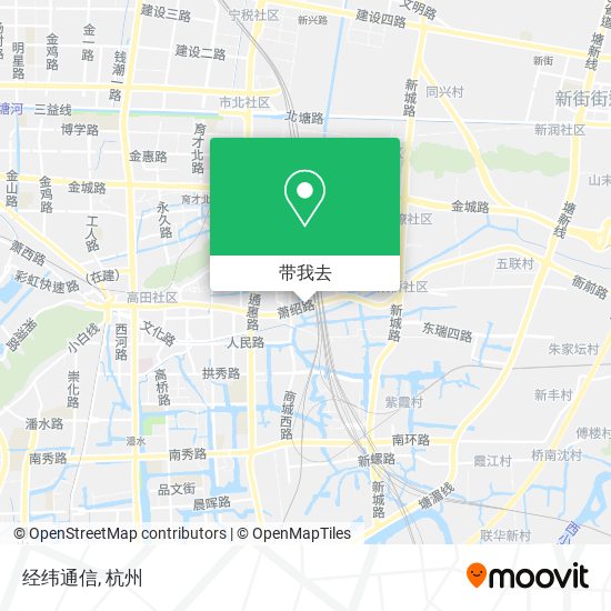 经纬通信地图