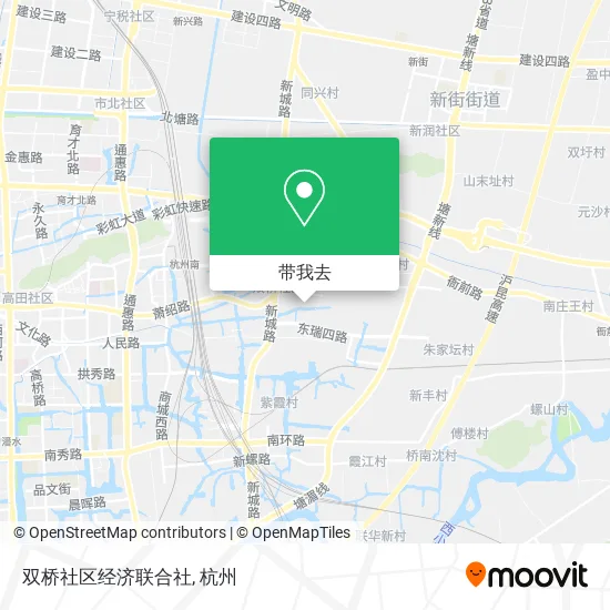 双桥社区经济联合社地图