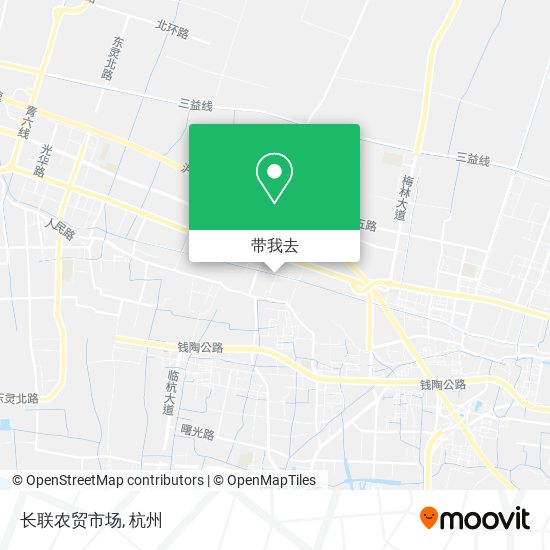 长联农贸市场地图
