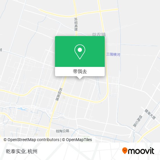 乾泰实业地图