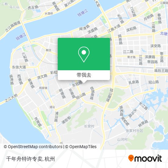 千年舟特许专卖地图