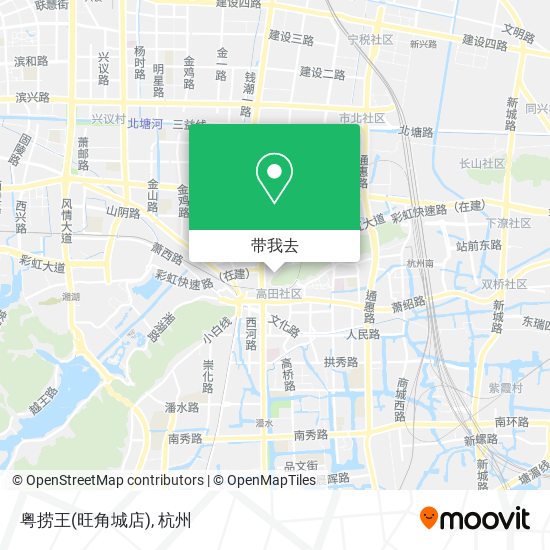 粤捞王(旺角城店)地图