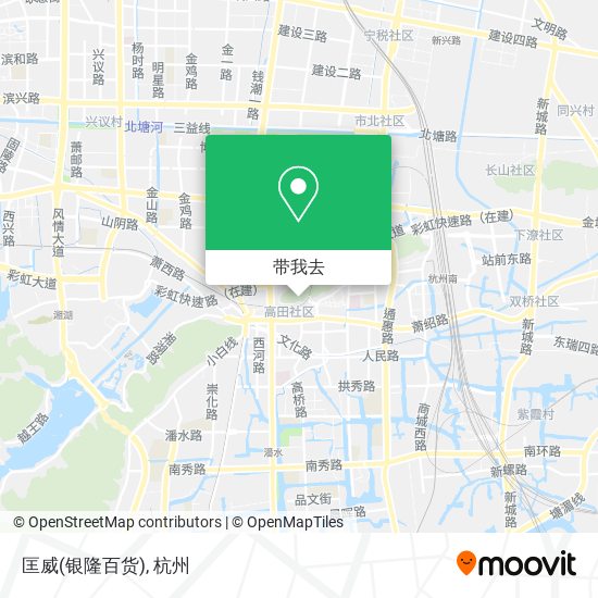 匡威(银隆百货)地图