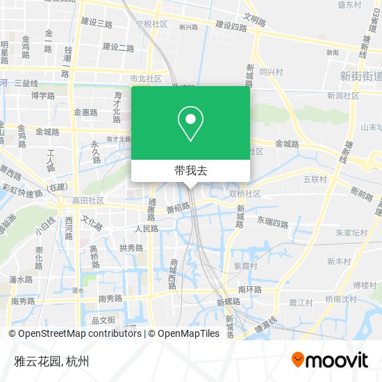 雅云花园地图