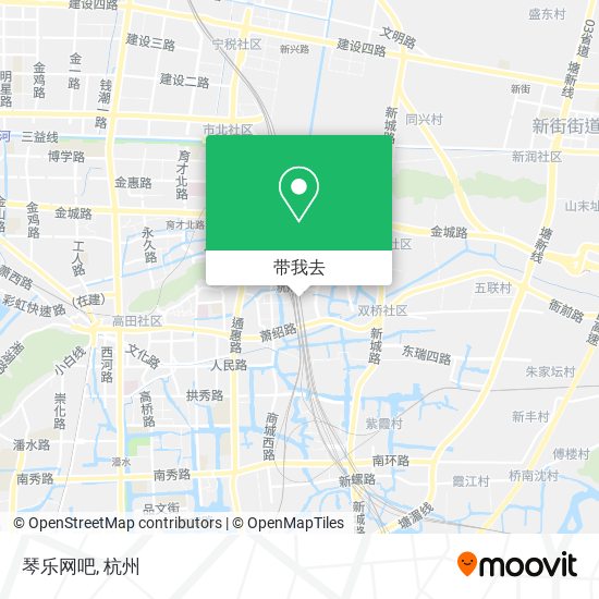 琴乐网吧地图