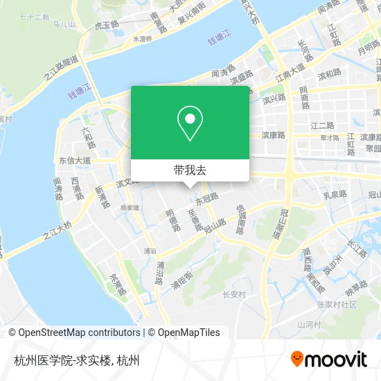 杭州医学院-求实楼地图