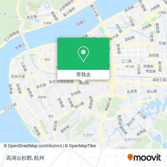 高润云杉郡地图