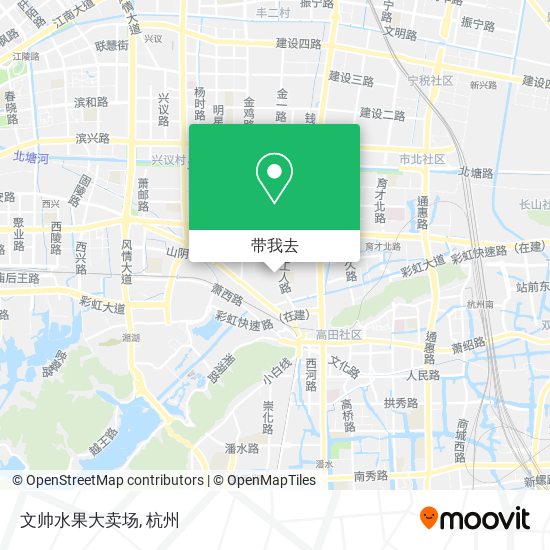 文帅水果大卖场地图