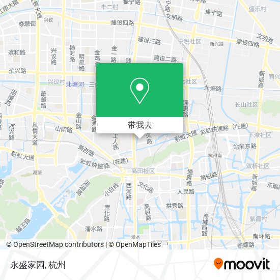 永盛家园地图